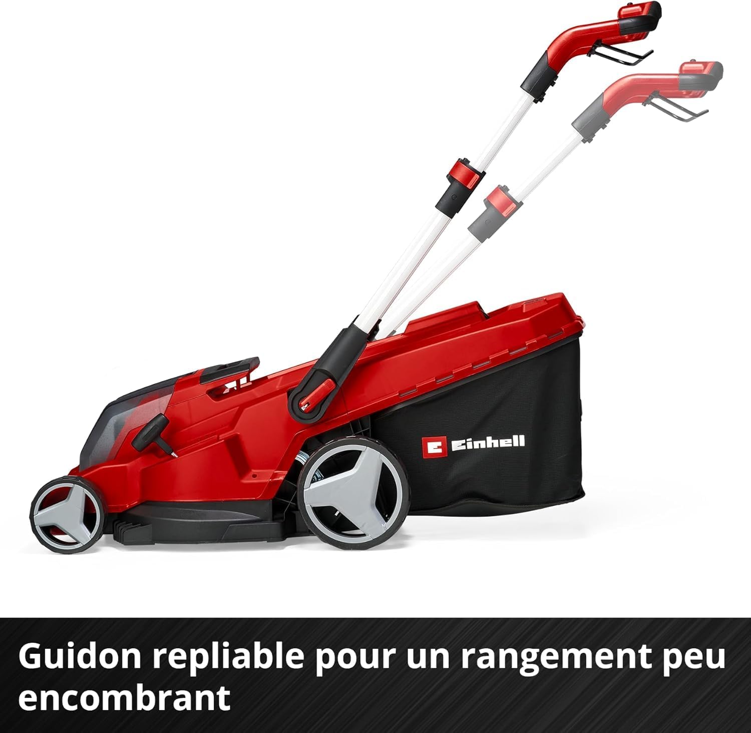 Einhell RASARRO 36/42 Professional Cordless Lawnmower Power X-Change Kit (36V, Cutting Width: 42cm, Tray 50L, Carbon Free Motor) Comes with 2 x 5.2 Ah Batteries + Dual Charger